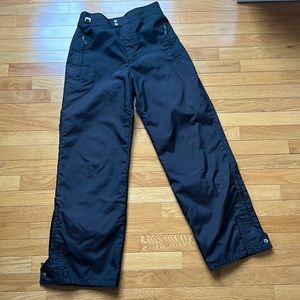 Women’s Spyder ski pants, S small black zip snow snowboard